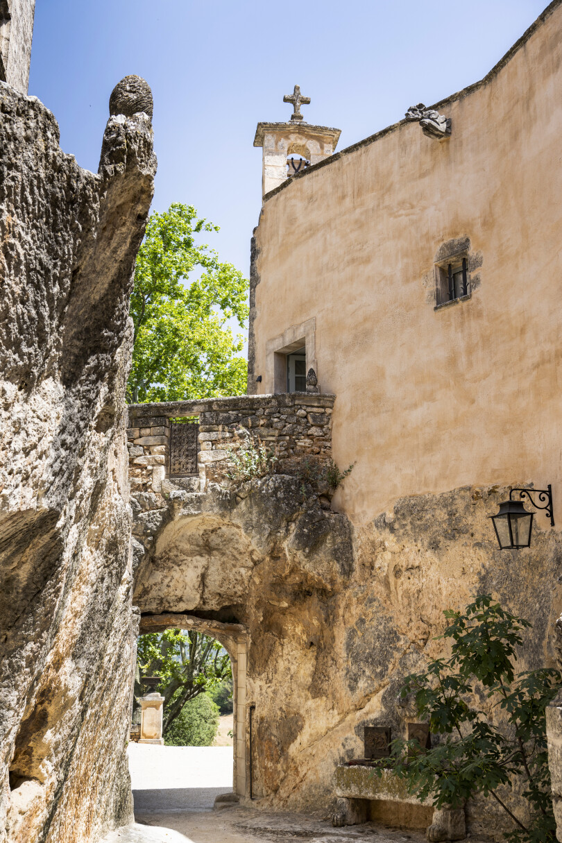 Chez Constance et Lawrence Slaughter au château de Mille à Apt.